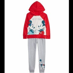 NWT Disney Jr. Minnie Best Friends Sweatshirt Set